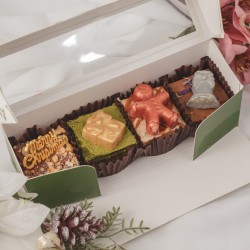 Christmas Specials: Christmas Assorted Brownies - Box of Four
