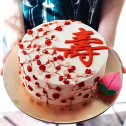 Floral Longevity Cake