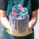 Gender Reveal Drizzle Cake