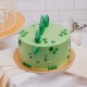 Green Dinosaur Cake