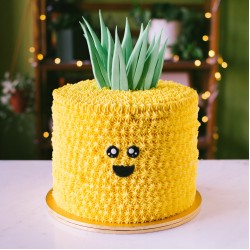 Happy Pineapple Cake