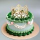 Korean-Inspired Crown Cake