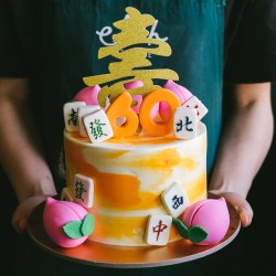 Mahjong Cake