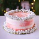 Marbled Cake with Baby's Breath