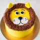 Piped Lion Cake