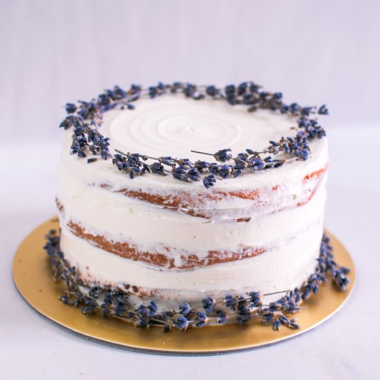 Rustic with Dried Lavender