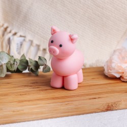 Fondant Standing Piggy Topper
