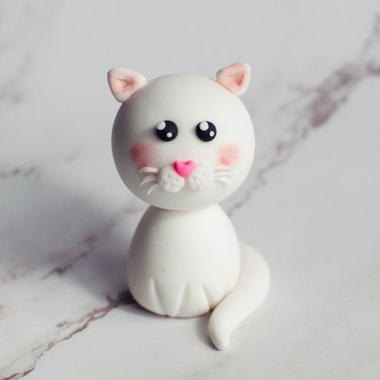 Fondant Cat #2 Topper