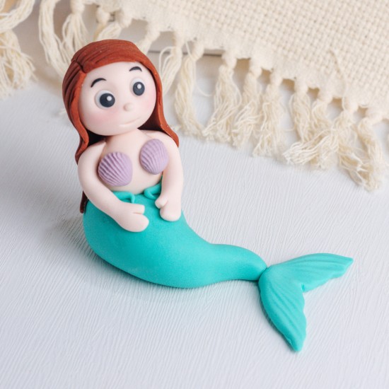 Fondant Mermaid Topper