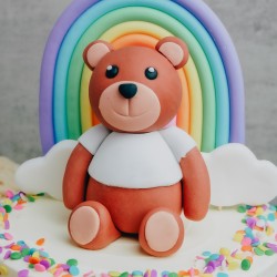 Fondant Bear with Shirt Topper