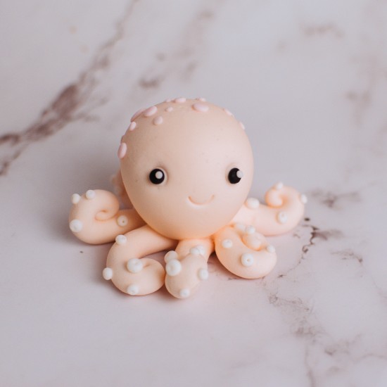 Fondant Octopus #2 Topper