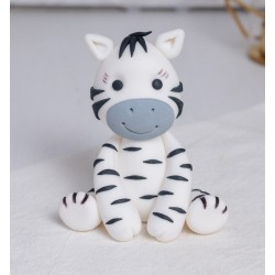 Fondant Zebra #2 Topper