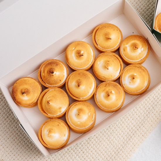 Mini Lemon Meringue Tarts - Box of Twelve