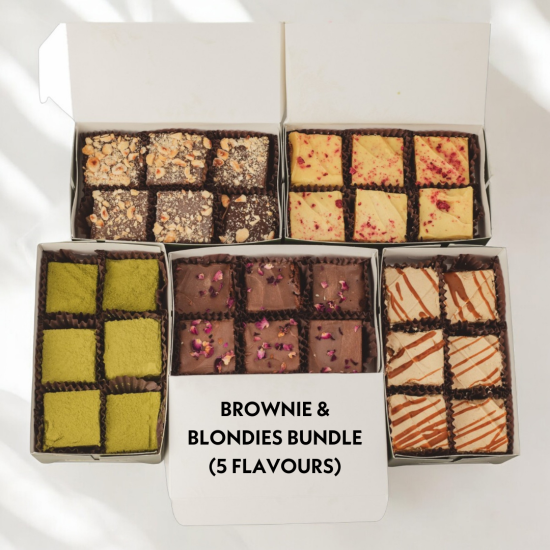 Brownies/Blondies Bundle (5 Flavours)
