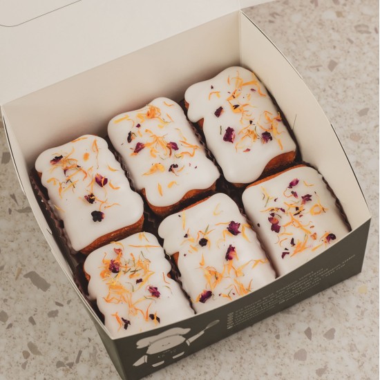 Mini Lemon Loaves - Box of Six