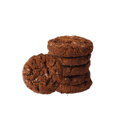 Valrhona Chocolate Fleur De Sel Cookies (Egg-Free) - Bag