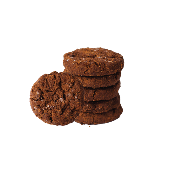 Valrhona Chocolate Fleur De Sel Cookies (Egg-Free) - Bag