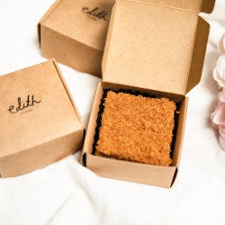 Individual Petite Honey Cake Gift Box  - Box of One