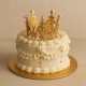 4" Mini Crown Cake