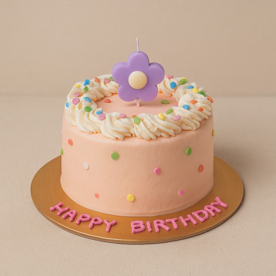 4" Mini Confetti Cake