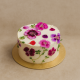 4" Mini White Cake with Herbs and Florals