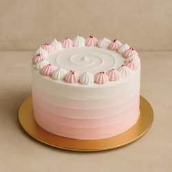 Baby Smash Ombre Cake (No Egg, Dairy or Added Sugar)