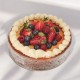 Classic New York Cheesecake with Fresh Berries