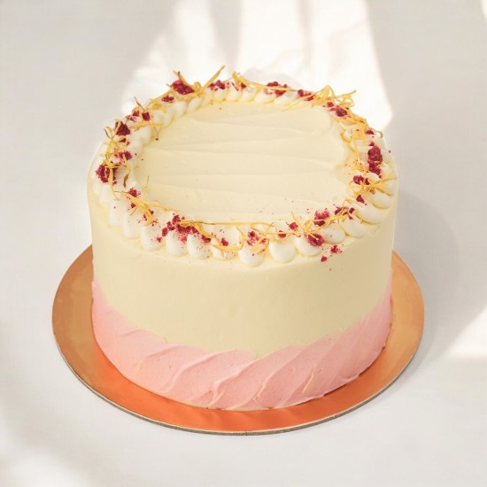 Mango Strawberry Cake