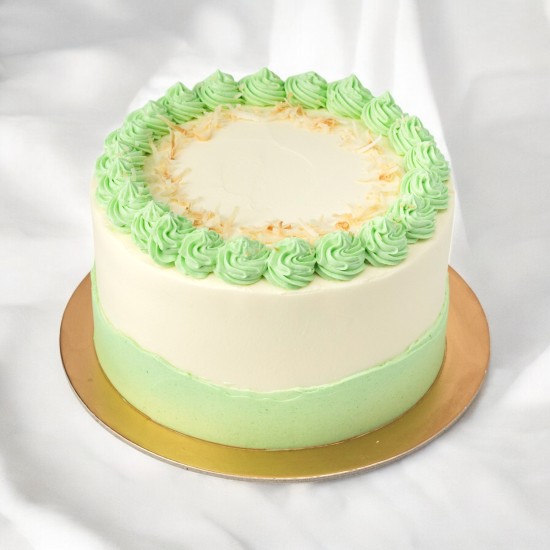Pandan Coconut Gula Melaka Cake
