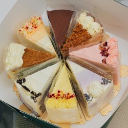 Party Cake Slices - Box of Eight