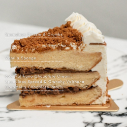 Speculoos Chocolate Crunch Cake