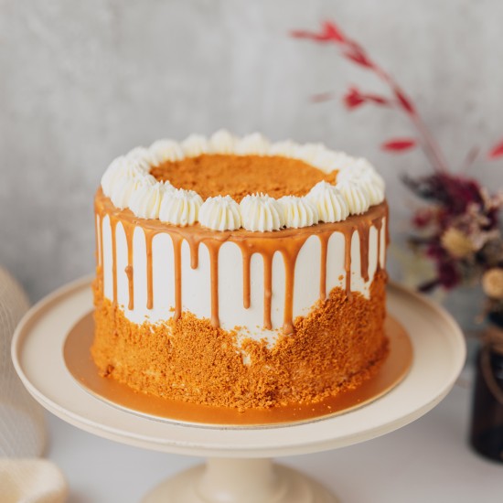 Speculoos Chocolate Crunch Cake