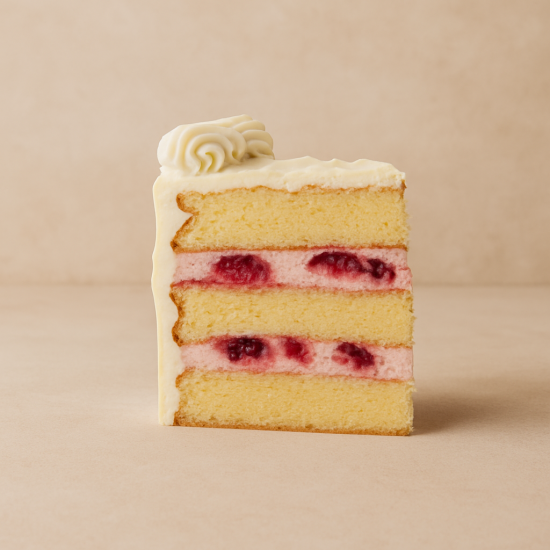 Sugar-Free Raspberries & Cream Cake (Gluten-Free, Keto)