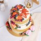 Two Tier Rustic Longevity Cake
