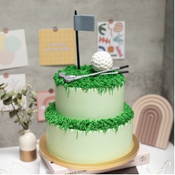 Golf Cake - Two Tier